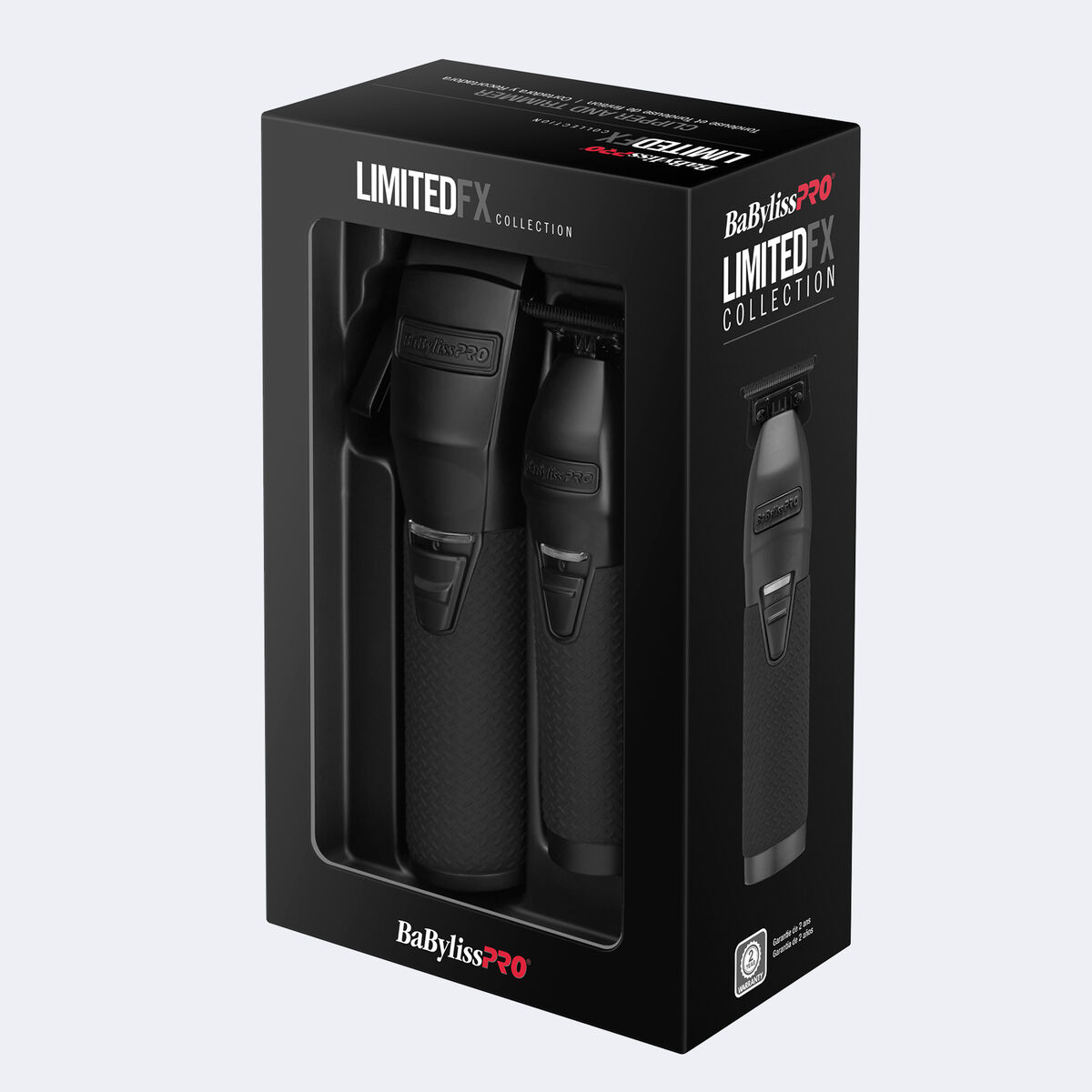 BaBylissPRO&reg; BlackFX+ All-Metal Clipper & Trimmer Prepack, , hi-res 3
