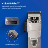 BaBylissPRO&reg; Limited Edition FXONE All-Metal Interchangeable Battery Clipper FrostByte, , hi-res 5