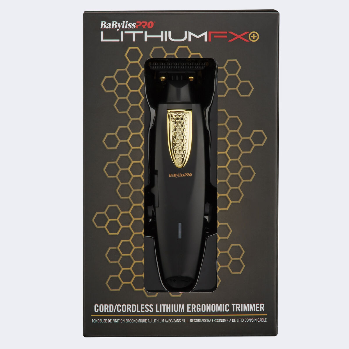 BaBylissPRO&reg; LithiumFX Cord/Cordless Lithium Ergonomic Trimmer, , hi-res 3