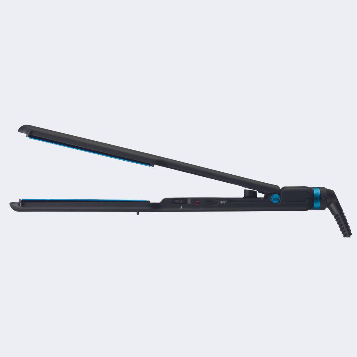 BaBylissPRO&reg; Nano Titanium&trade; Limited Edition Black & Blue 1&frac12;" Ultra-Thin Flat Iron, , hi-res 1