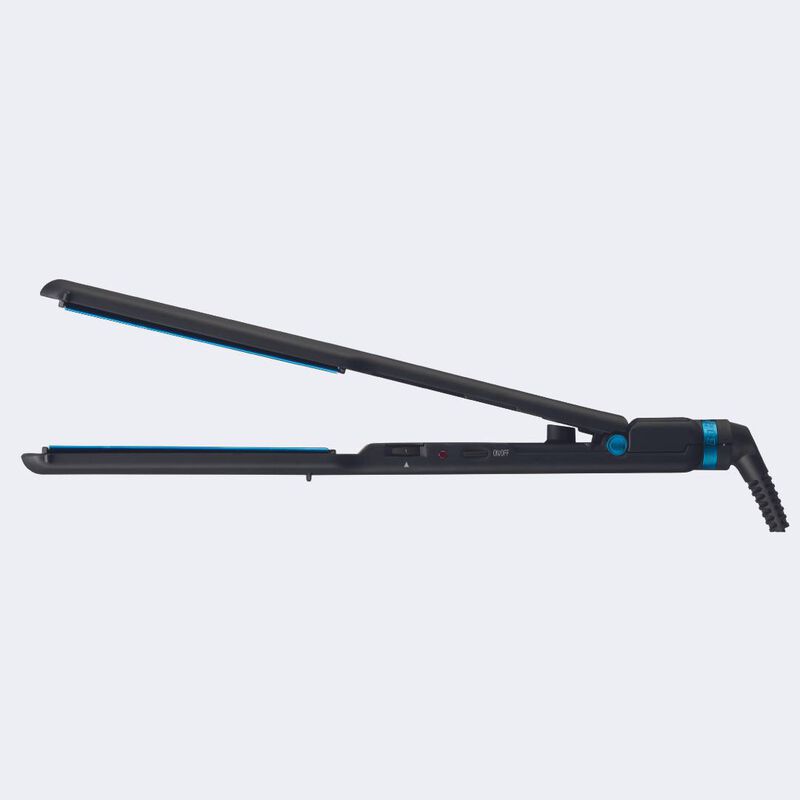 BaBylissPRO&reg; Nano Titanium&trade; Limited Edition Black & Blue 1&frac12;" Ultra-Thin Flat Iron, , hi-res