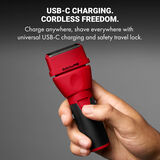 BaBylissPRO&reg; COREFX Double-Foil Shaver (Limited Edition Red), , hi-res 6