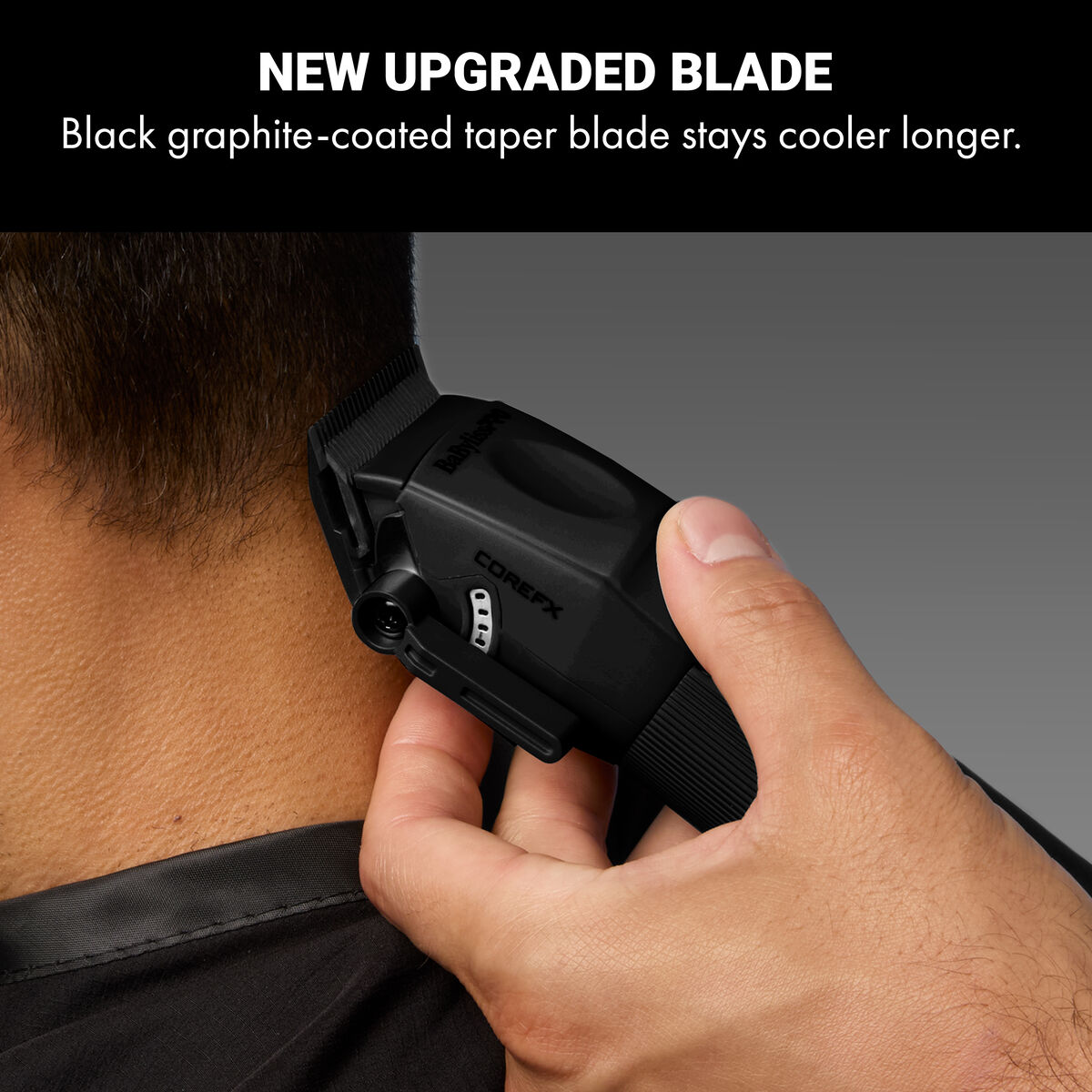 BaBylissPRO&reg; COREFX Clipper (Matte Black), , hi-res 3