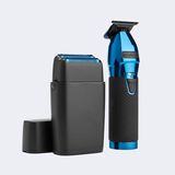 BaBylissPRO&reg; LimitedFX Black & Blue Trimmer & Double-Foil Shaver Gift Set, , hi-res 8