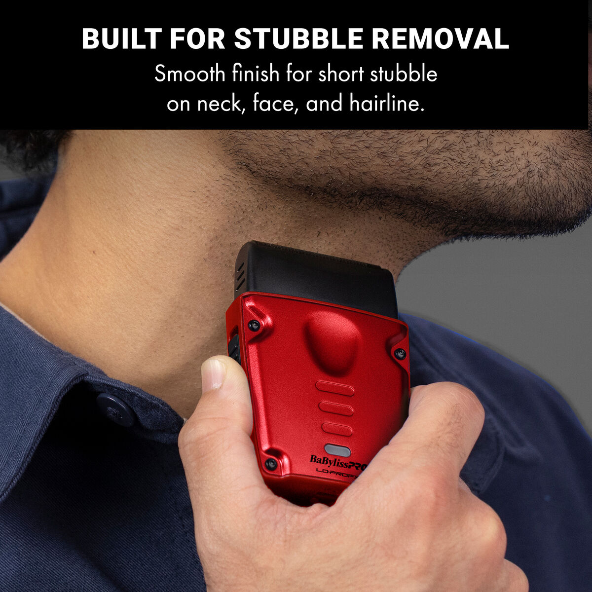 BaBylissPRO&reg; Limited Edition LO-PROFX Compact Single-Foil Shaver (Red), , hi-res 5