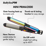 BaBylissPRO&reg; Nano Titanium&trade; Iridescent Prima3100 & Prima2000 Styling Irons Prepack, , hi-res 7