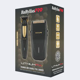 BaBylissPRO&reg; LithiumFX+ Trimmer and Double-Foil Shaver Prepack, , hi-res 2