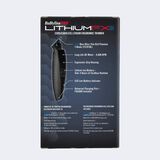 BaBylissPRO&reg; LithiumFX+ Matte Black Cord/Cordless Lithium Ergonomic Trimmer, , hi-res 5