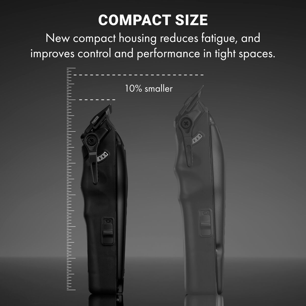 BaBylissPRO&reg; LO-PROFX Compact Series Clipper (Matte Black), , hi-res 8