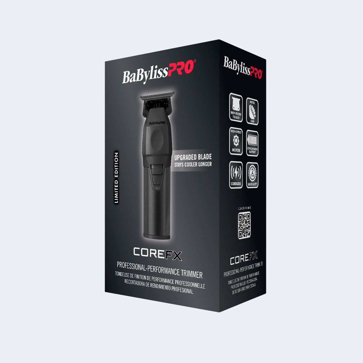 BaBylissPRO&reg; COREFX Trimmer (Matte Black), , hi-res 2