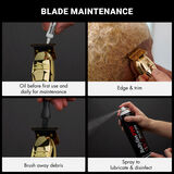 BaBylissPRO&reg; GoldFX All-Metal Trimmer & Double-Foil Shaver Prepack, , hi-res 11