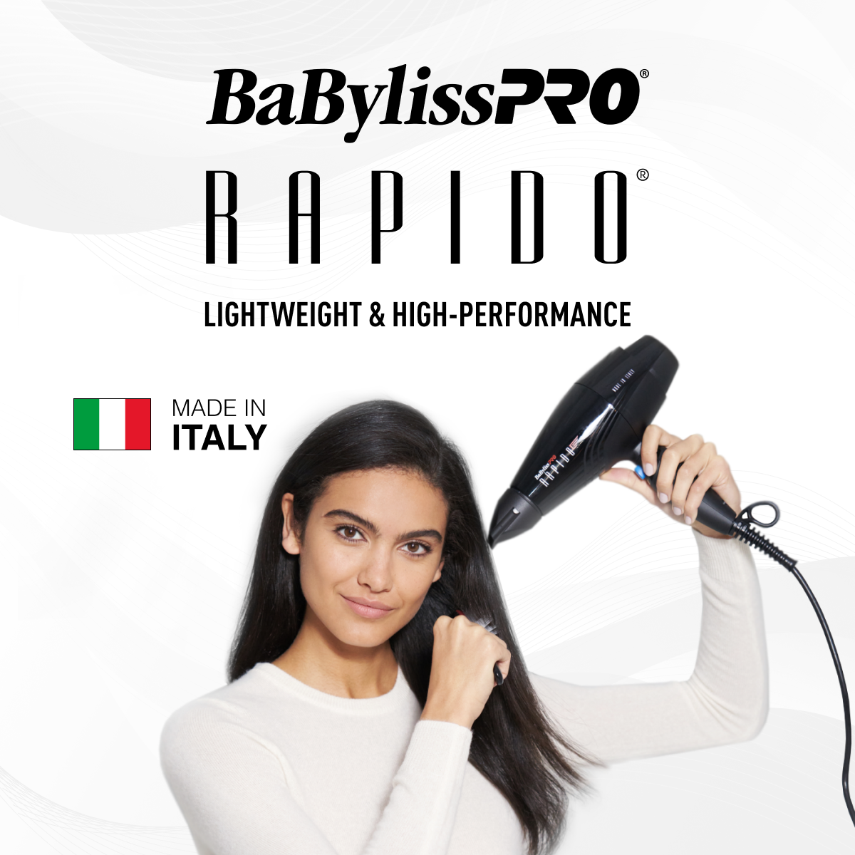 BaBylissPRO&reg; Rapido&reg;  Dryer (BLACK), , hi-res 3