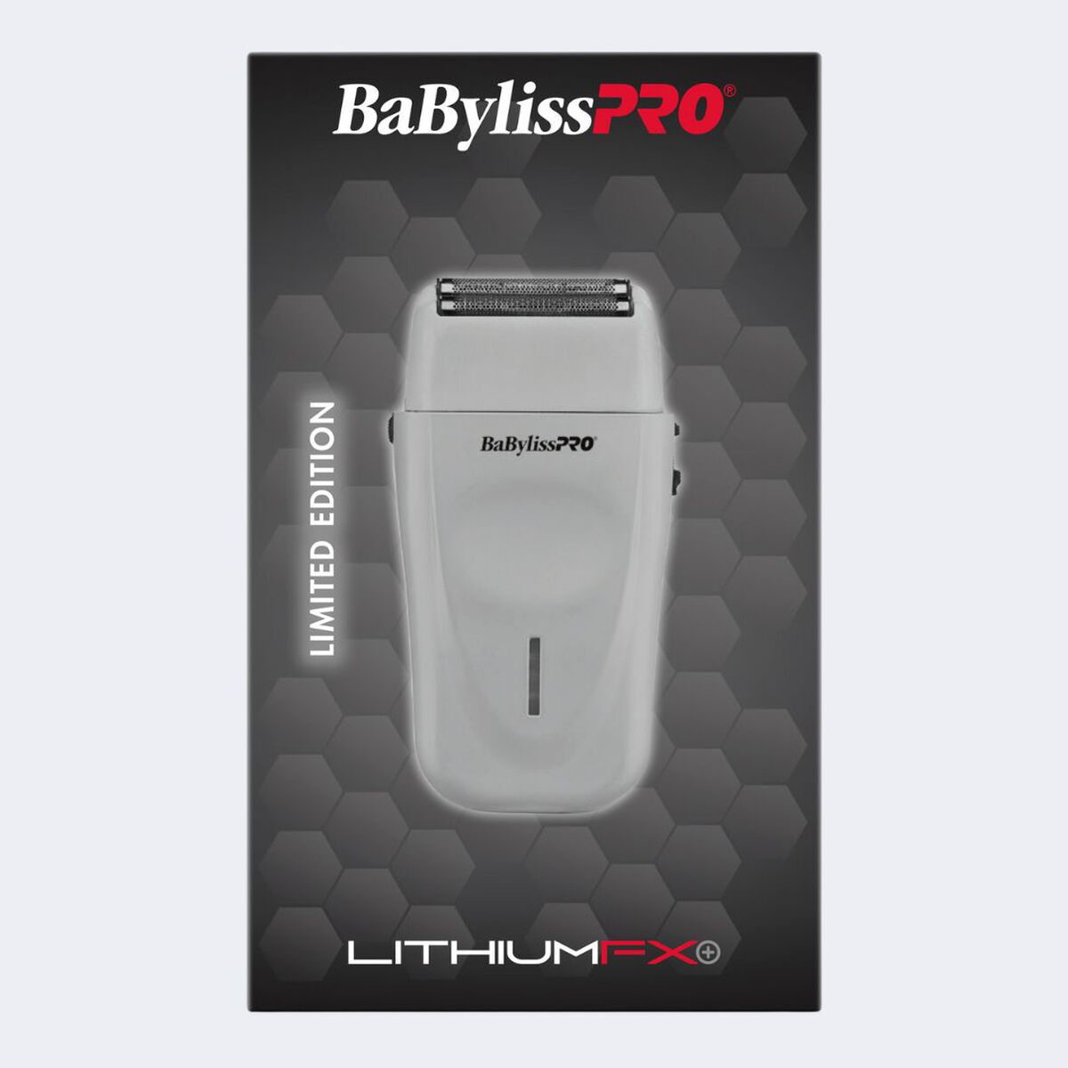 BaBylissPRO&reg; LithiumFX+ Limited Edition Grey Cord/Cordless Lithium Ergonomic Double Foil Shaver, , hi-res 4