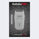 BaBylissPRO&reg; LithiumFX+ Limited Edition Grey Cord/Cordless Lithium Ergonomic Double Foil Shaver, , hi-res 4