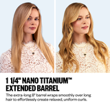 BaBylissPRO&reg; Nano Titanium&trade; 1&frac14;" Extended Barrel Curling Iron, , hi-res 3