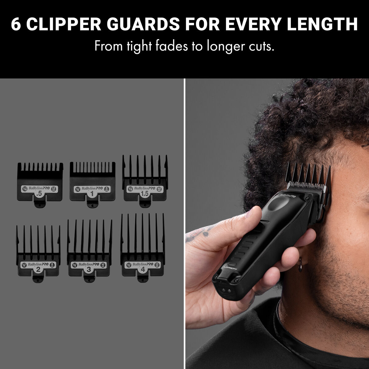 BaBylissPRO&reg; LO-PROFX Compact Series Clipper (Matte Black), , hi-res 7