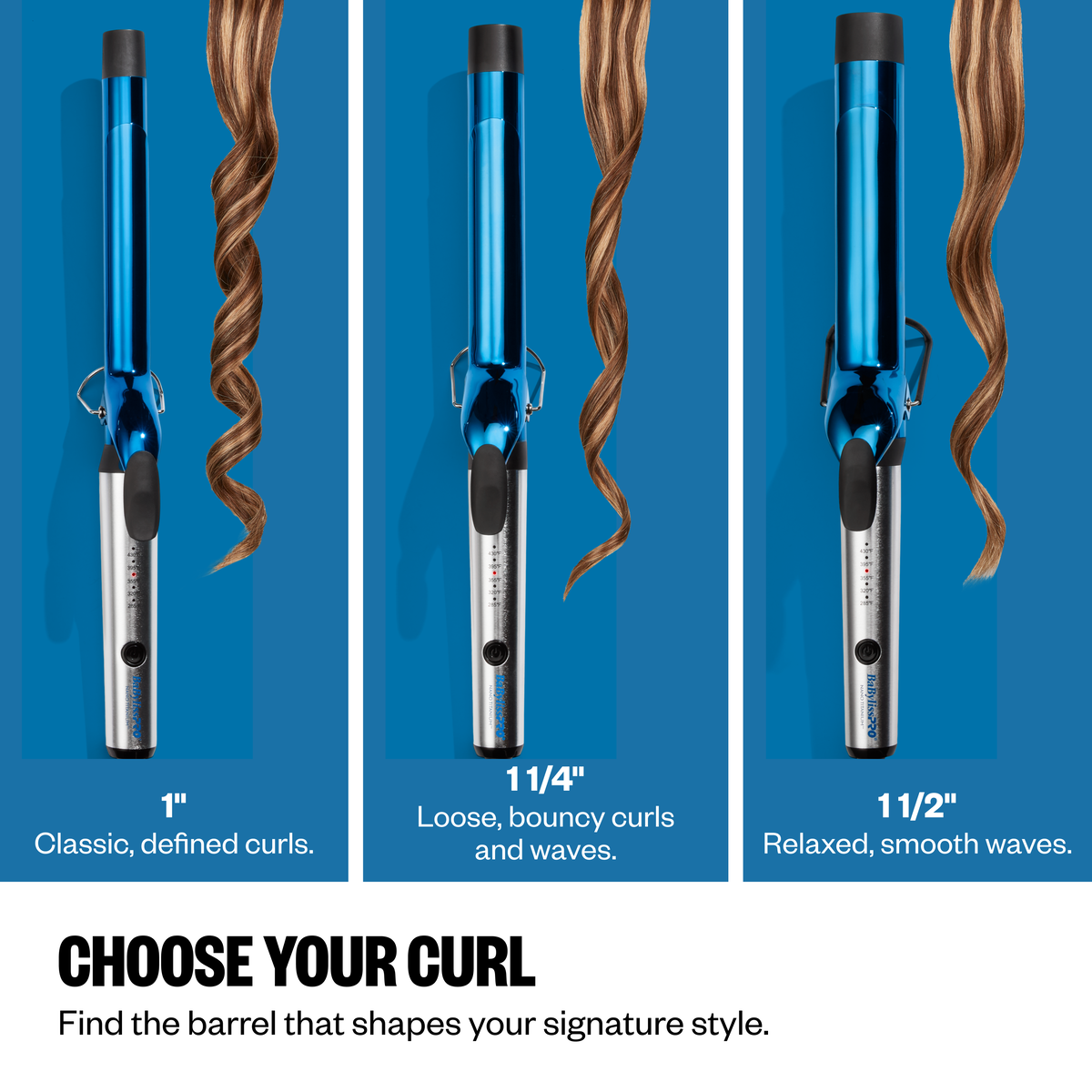 BaBylissPRO&reg; Nano Titanium&trade; 1&frac14;" Extended Barrel Curling Iron, , hi-res 4