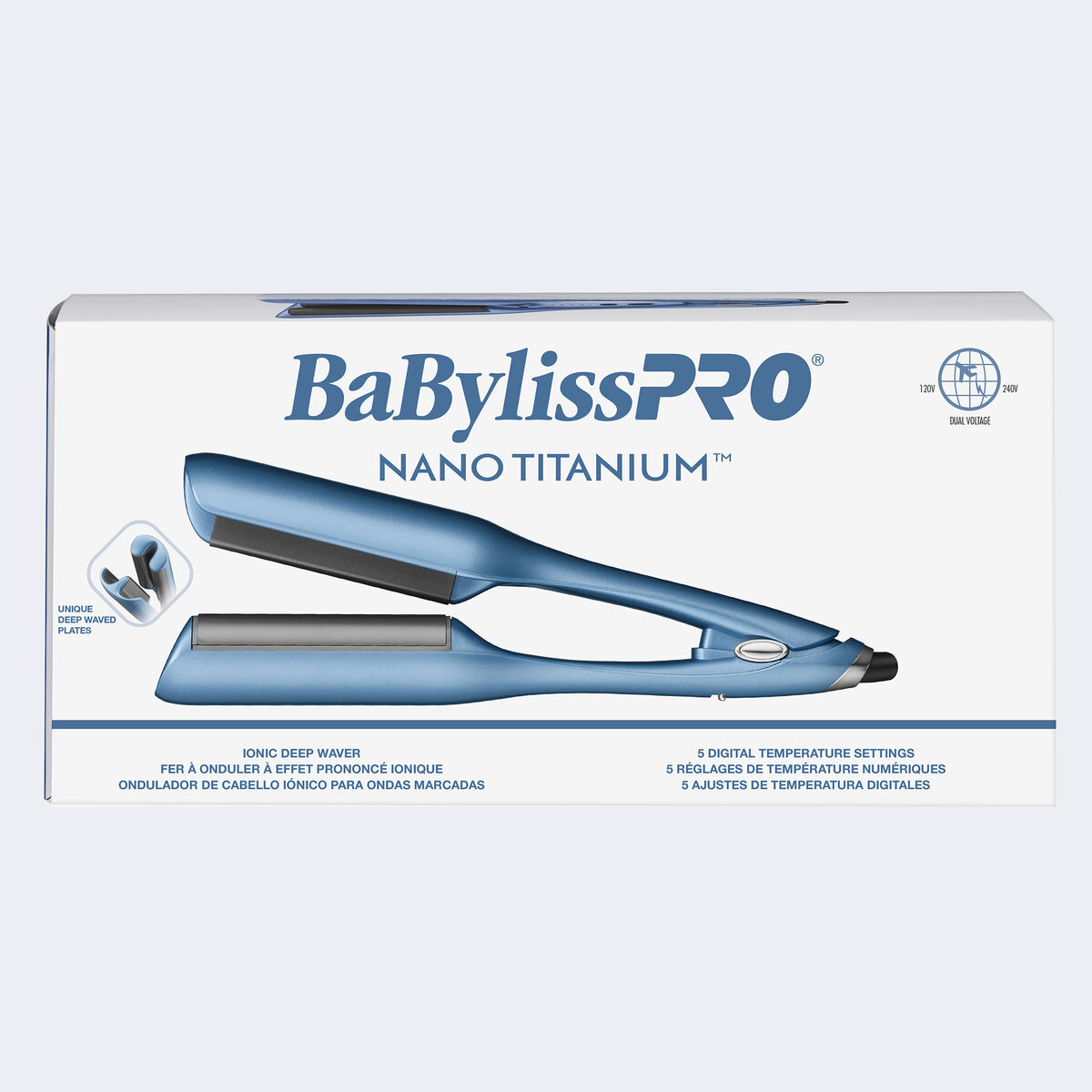 BaBylissPRO&reg; Nano Titanium&trade; Ionic Deep Waver, , hi-res 5
