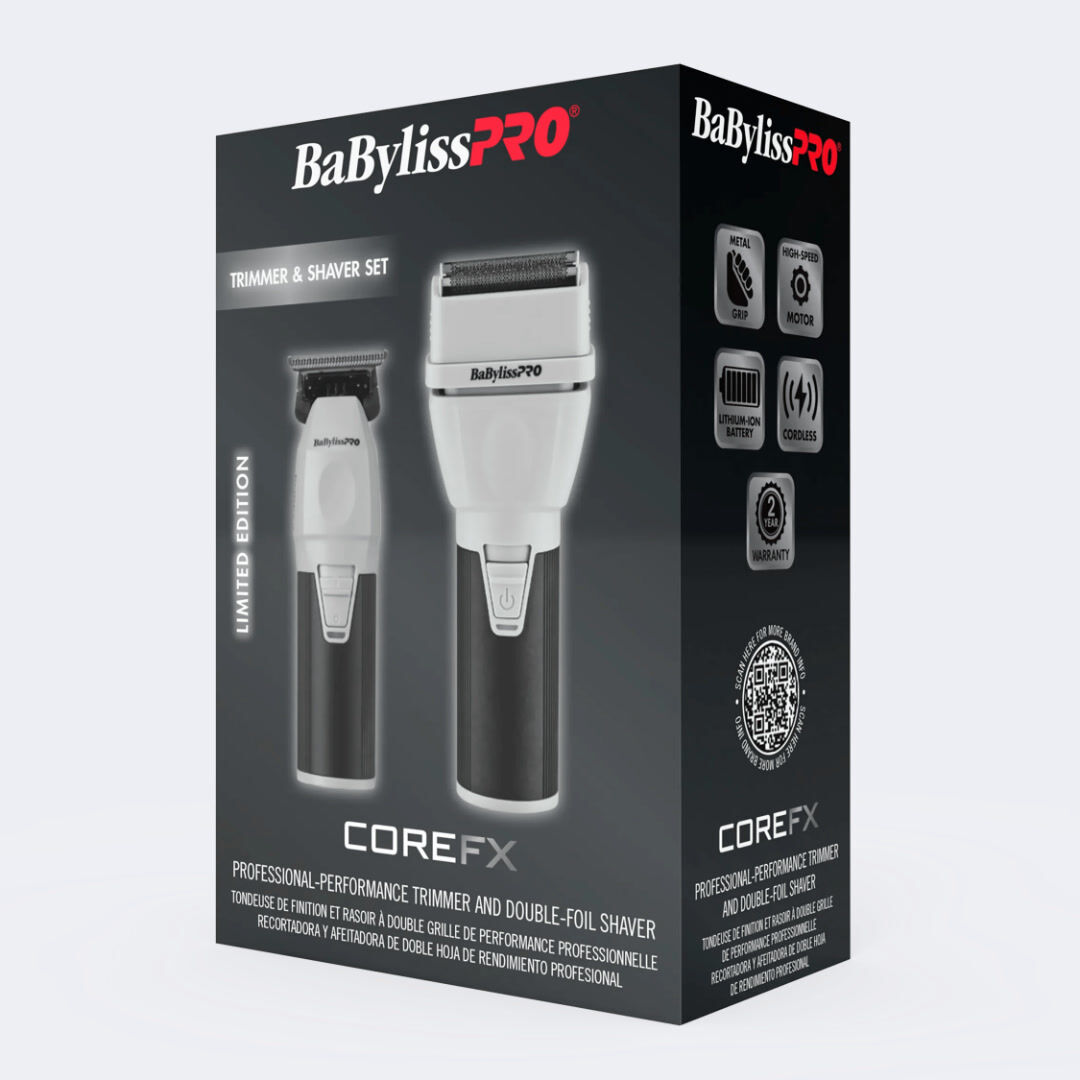 Professional Trimmer & Shaver Combo Set (COREFX) | BaBylissPRO