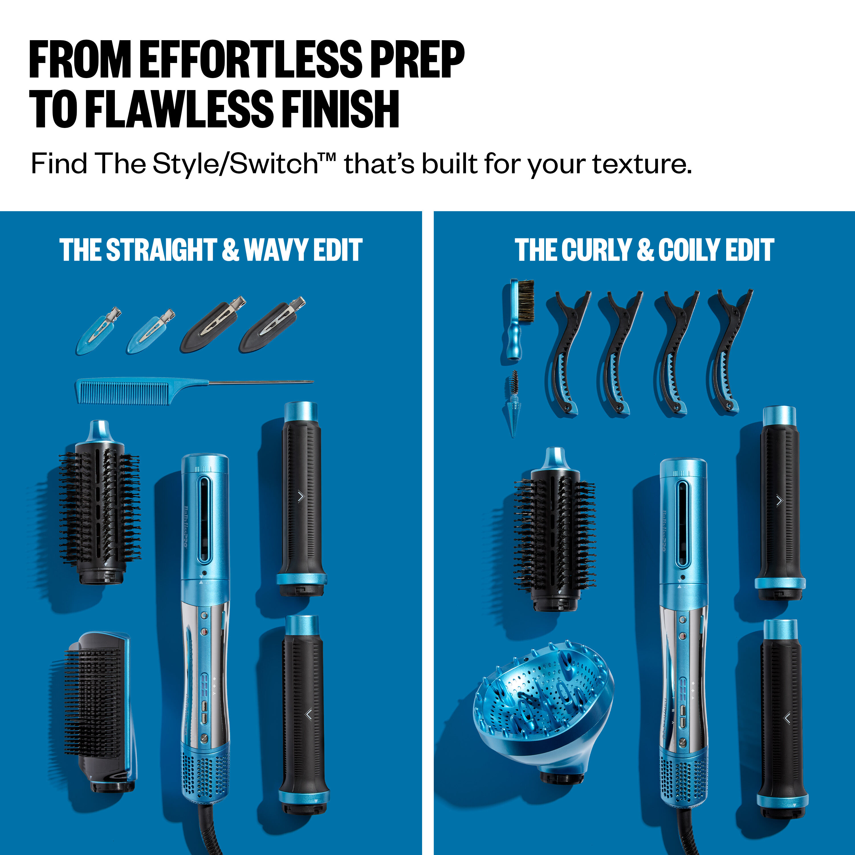 ベビリス　アタッチメント Air Curling Attachments for StyleSwitch | BaBylissPRO
