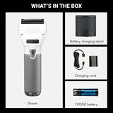 BaBylissPRO&reg; Limited Edition FXONE All-Metal Interchangeable Battery Double-Foil Shaver FrostByte, , hi-res 7
