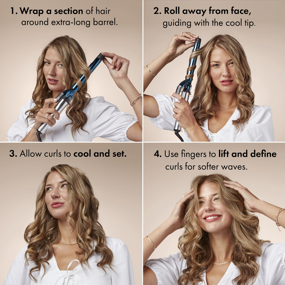 BaBylissPRO&reg; Nano Titanium&trade; 1&frac12;" Extended Barrel Curling Iron, , hi-res 6