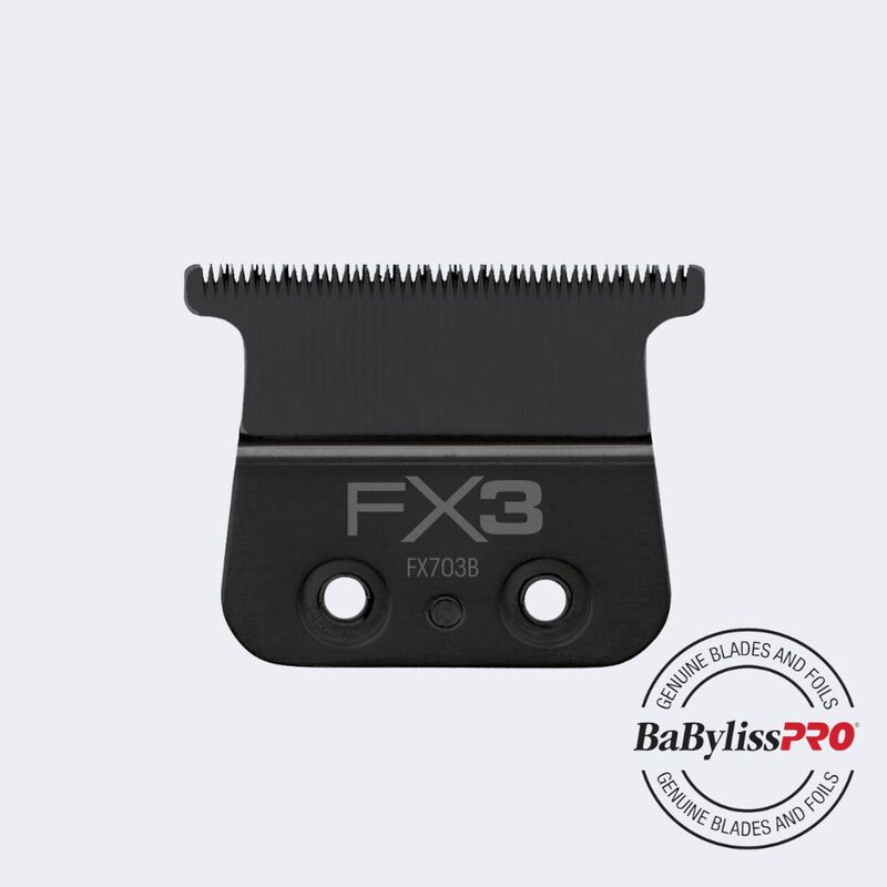 BaBylissPRO&reg; Titanium Carbon-Nitride Standard-Tooth Ultra-Thin Replacement T-Blade, , hi-res