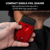BaBylissPRO&reg; Limited Edition LO-PROFX Compact Single-Foil Shaver (Red), , hi-res 2