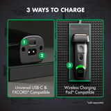 BaBylissPRO&reg; x Tomb45&reg; Wireless Charging Double-Foil Shaver, , hi-res 9