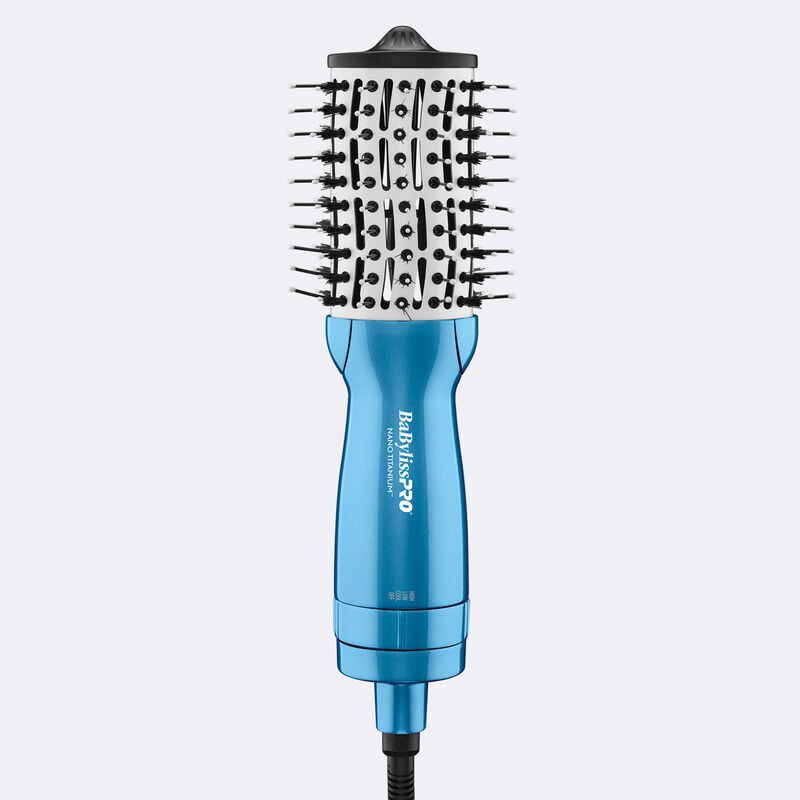 BaBylissPRO&reg; Nano Titanium&trade; 2" Compact Oval Hot Air Brush, , hi-res