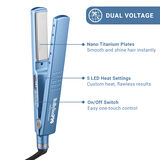 BaBylissPRO&reg; Nano Titanium&trade; Limited Edition 1&frac14;" Digital Ionic Flat Iron & 1&frac14;" Spring Curling Iron Prepack, , hi-res 6