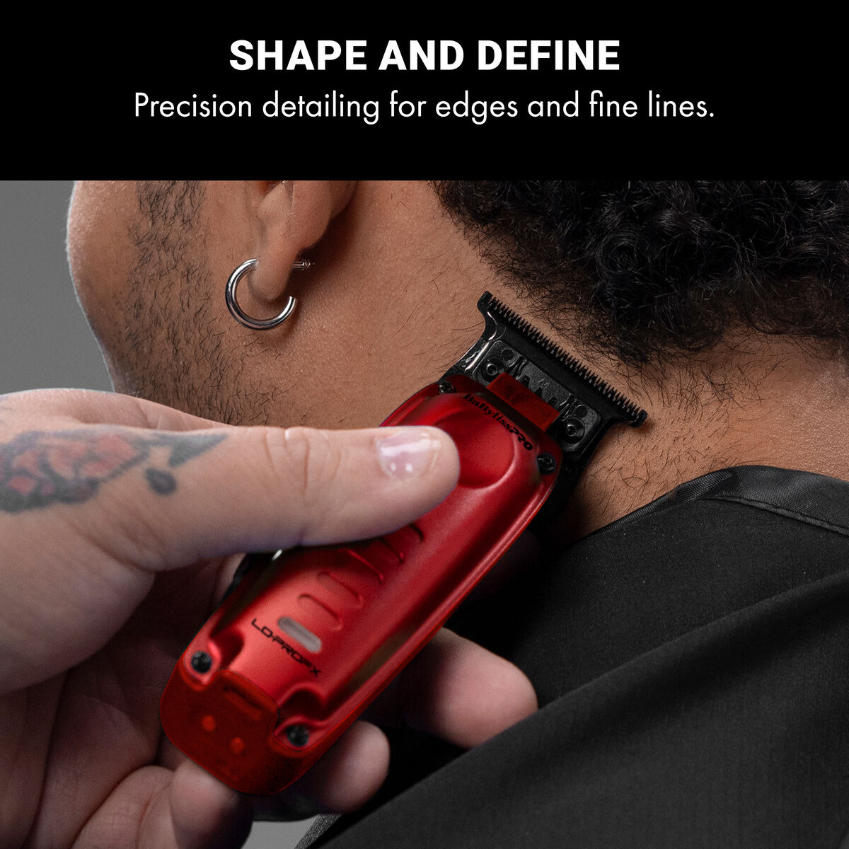 BaBylissPRO&reg; Limited Edition LO-PROFX Compact Trimmer (Red), , hi-res 7