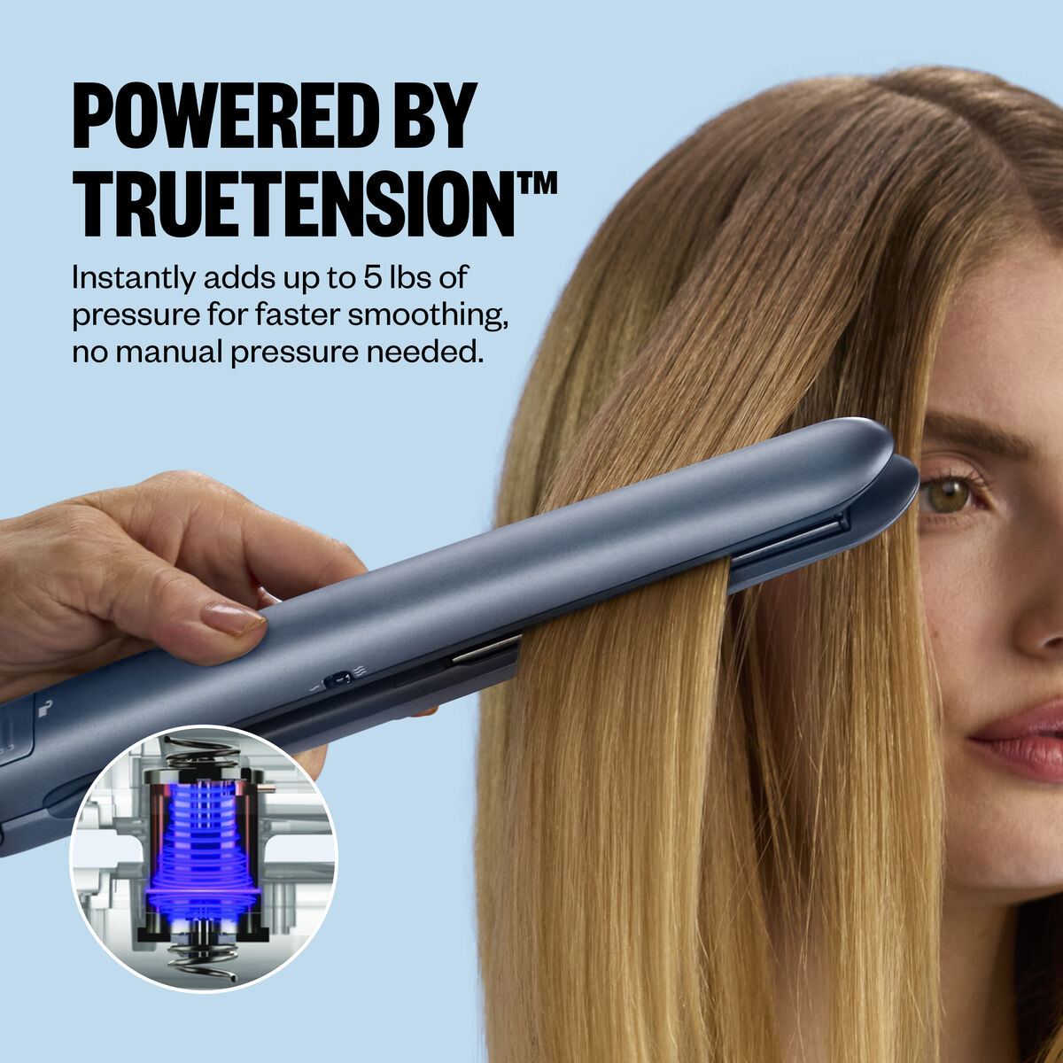 BaBylissPRO&reg; The TrueTension&trade; 1" Flat Iron, , hi-res 7