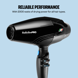 BaBylissPRO&reg; Rapido&reg; Ionic Italian Dryer, , hi-res 5