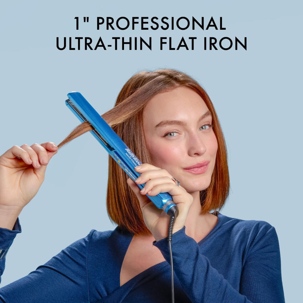 BaBylissPRO&reg; Nano Titanium&trade; 1" Digital Ultra-Thin Flat Iron, , hi-res 6