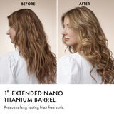 BaBylissPRO&reg; Nano Titanium&trade; 1" Extended Barrel Curling Iron, , hi-res 7