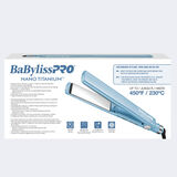 BaBylissPRO&reg; Nano Titanium&trade; 1&frac14;" Dual Ionic Flat Iron, , hi-res 6