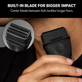 BaBylissPRO&reg; COREFX Double-Foil Shaver (Matte Black), , hi-res 7