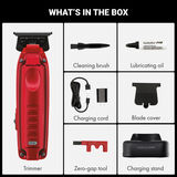 BaBylissPRO&reg; Limited Edition LO-PROFX Compact Trimmer (Red), , hi-res 9