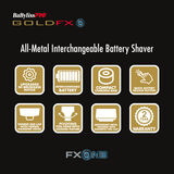BaBylissPRO&reg; FXONE&trade; GOLDFX  Double Foil Shaver, , hi-res 5