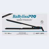BaBylissPRO&reg; Nano Titanium&trade; Limited Edition Black & Blue 1&frac12;" Ultra-Thin Flat Iron, , hi-res 3