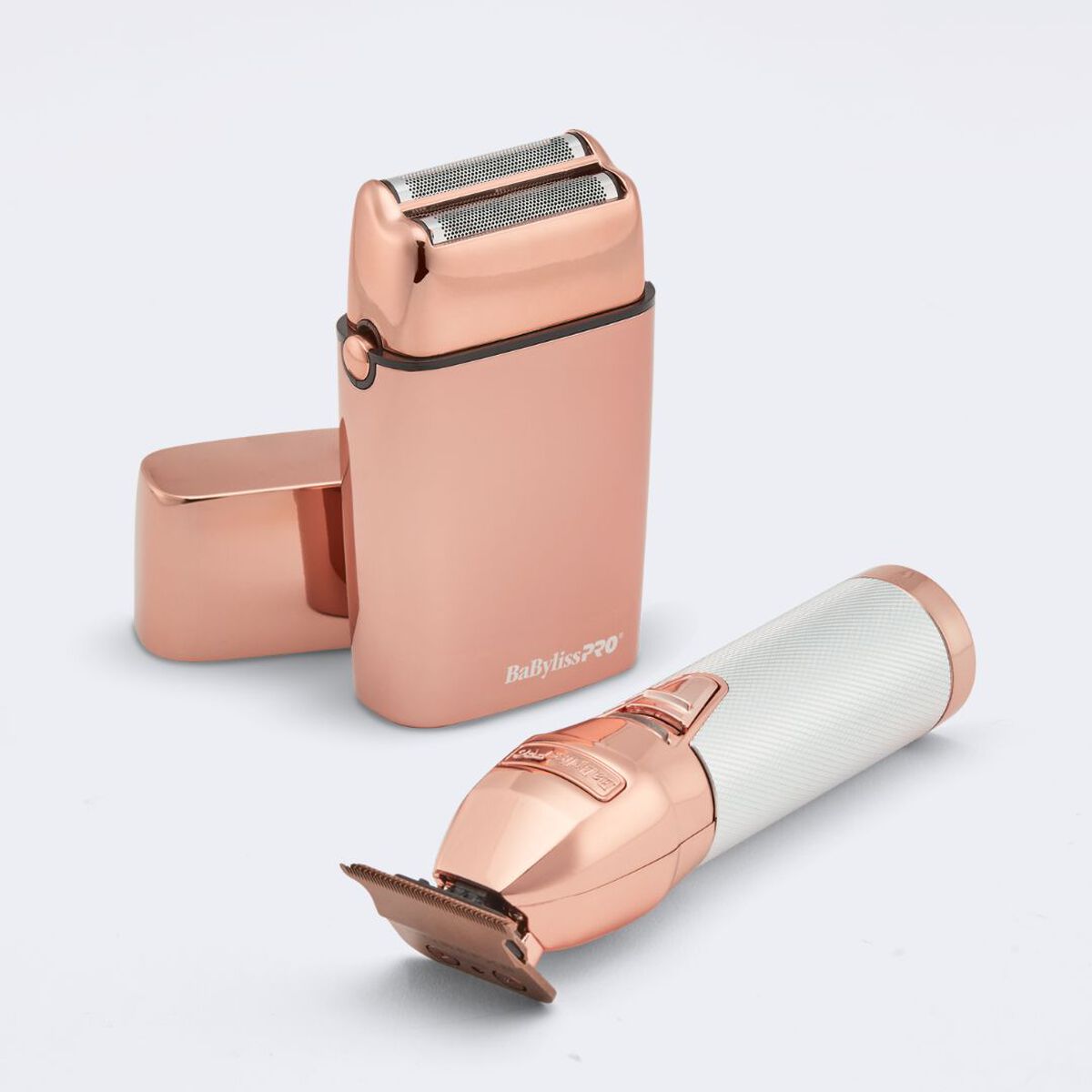 BaBylissPRO&reg; LimitedFX Rose Gold Trimmer and Double Foil Shaver Gift Set, , hi-res 2