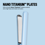 BaBylissPRO&reg; Nano Titanium&trade; Limited Edition 1" Digital Ultra-Thin Flat Iron (Iced Blue), , hi-res 8
