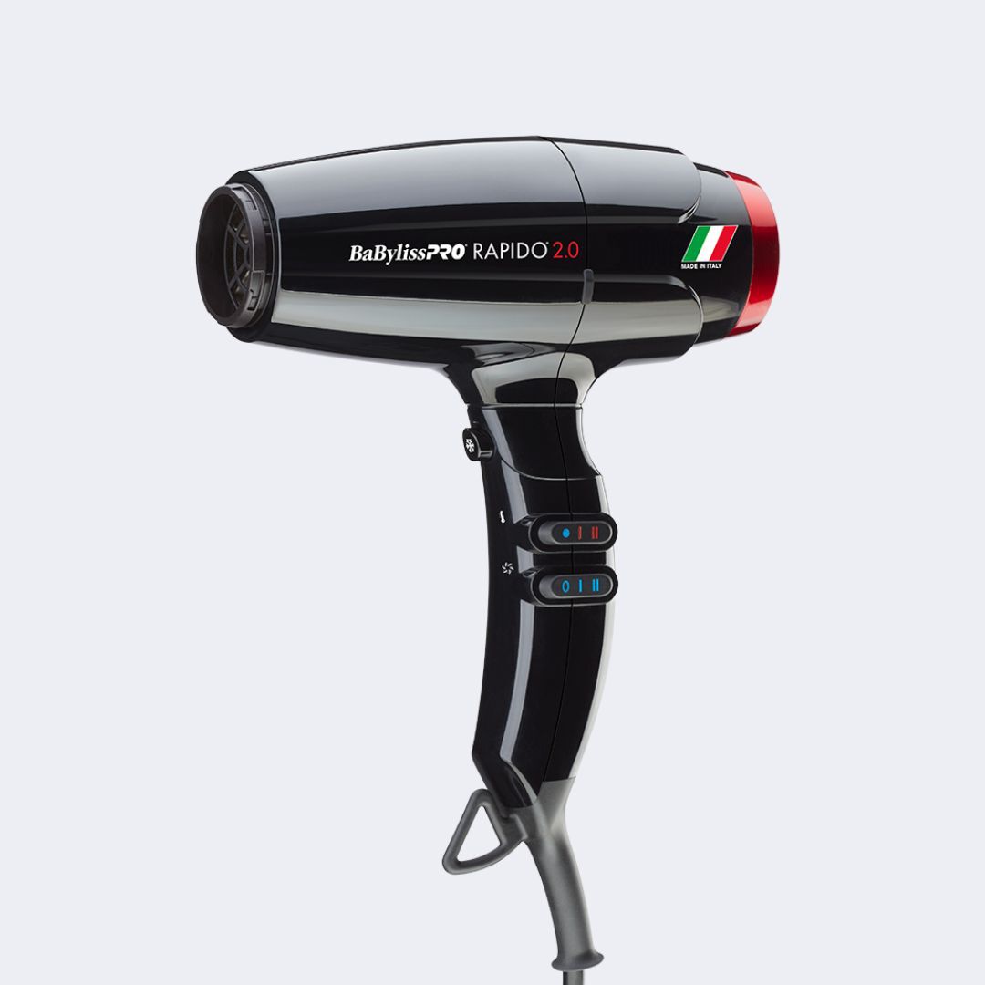 High Speed Rapido 2.0 Hair Dryer | Italian, Lightweight | BaBylissPRO
