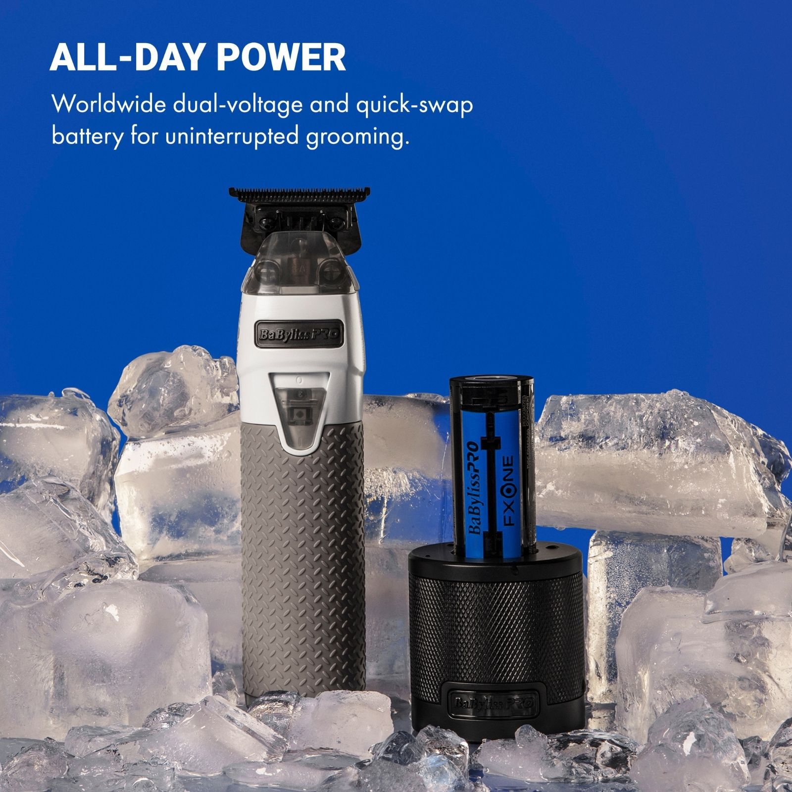 FXONE All-Metal Trimmer - Frostbyte (Limited Edition) | BaBylissPRO