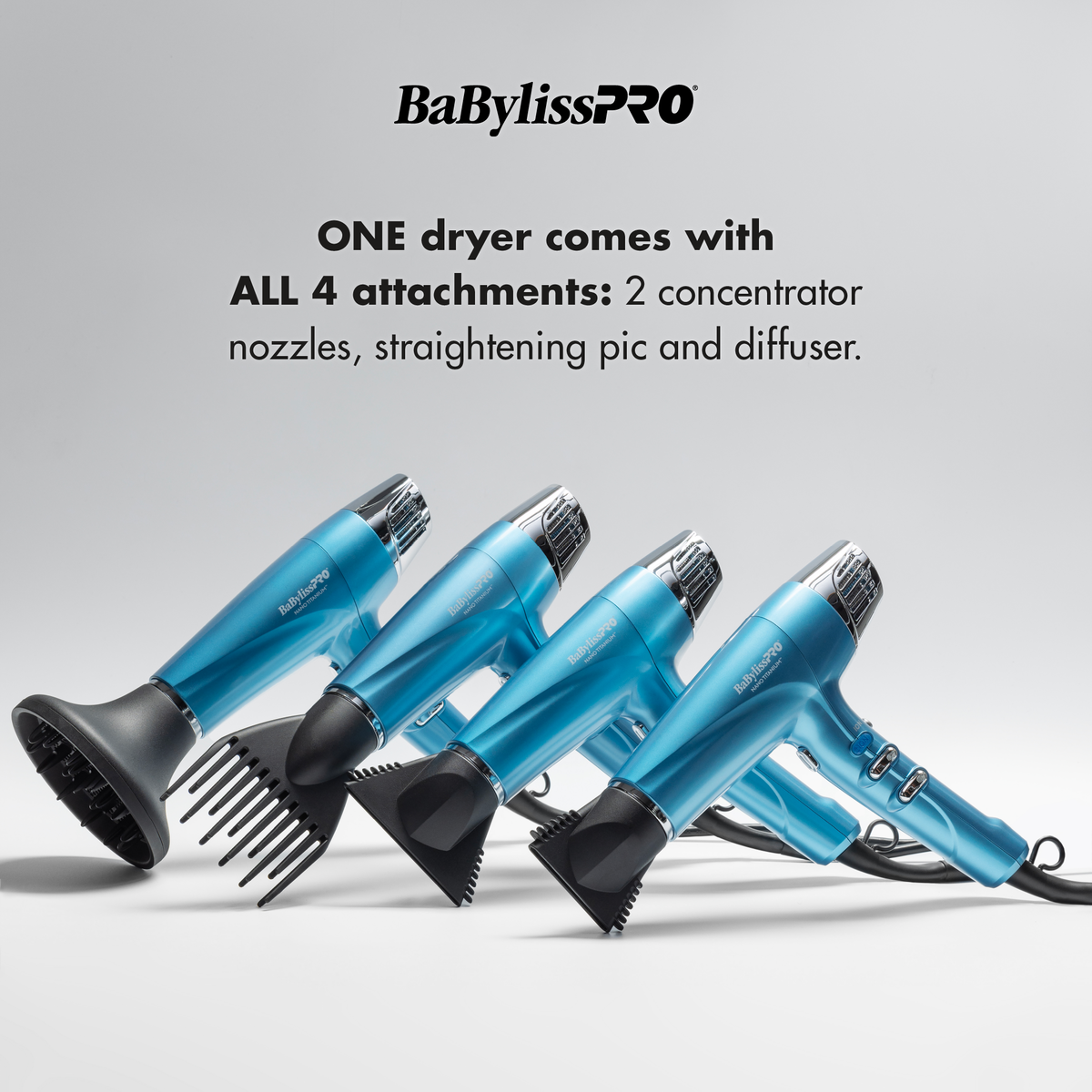 BaBylissPRO&reg; Nano Titanium&trade; Professional High-Speed Dual Ionic Dryer, , hi-res 3