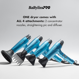 BaBylissPRO&reg; Nano Titanium&trade; Professional High-Speed Dual Ionic Dryer, , hi-res 3