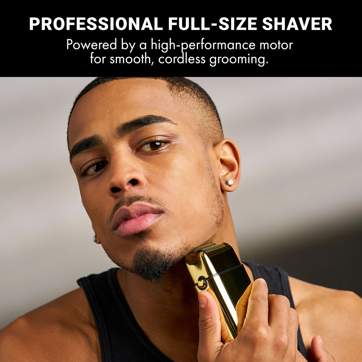 BaBylissPRO&reg; GoldFX All-Metal Trimmer & Double-Foil Shaver Prepack, , hi-res 6