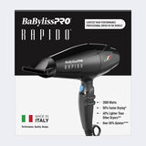 BaBylissPRO&reg; Rapido&reg;  Dryer (BLACK), , hi-res 5