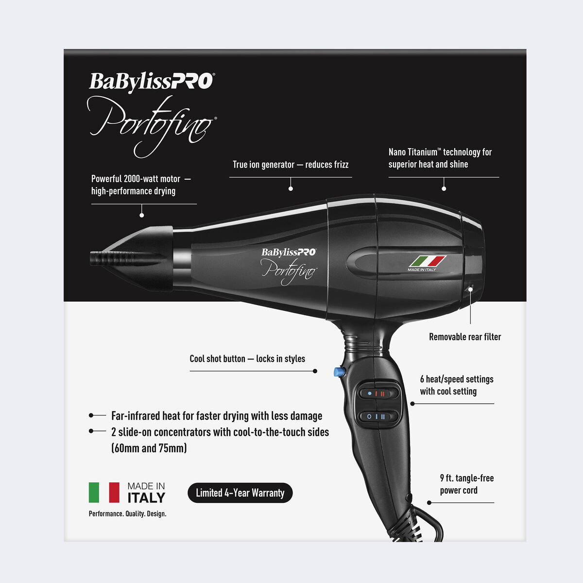 BaBylissPRO&reg;  Portofino&trade; Dryer, , hi-res 7